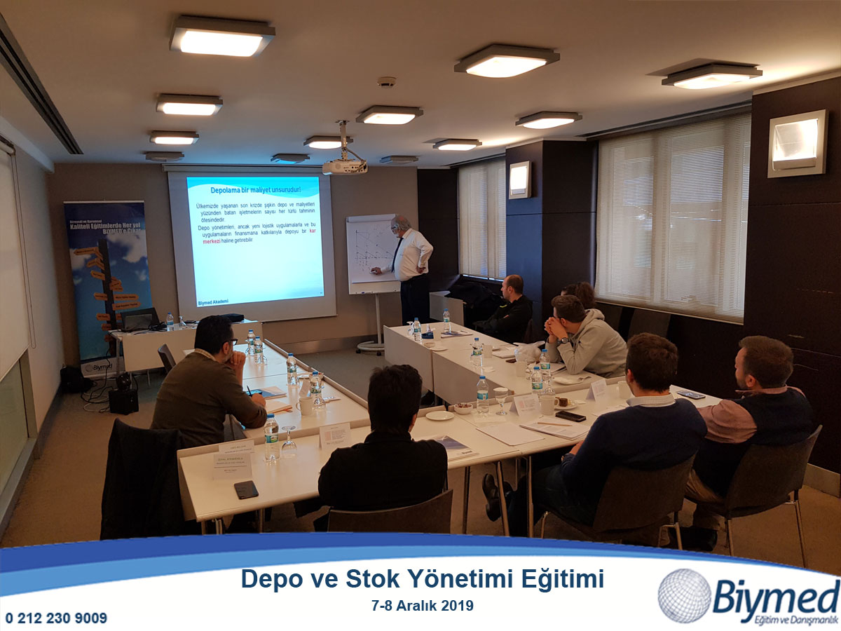 Depo ve Stok Yönetimi Eğitimi Fotoğrafları - Aralık 2019