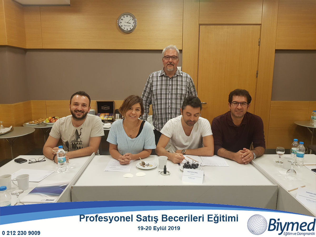 Satış ve Pazarlama Teknikleri Eğitimi Fotoğrafları - Eylül 2019