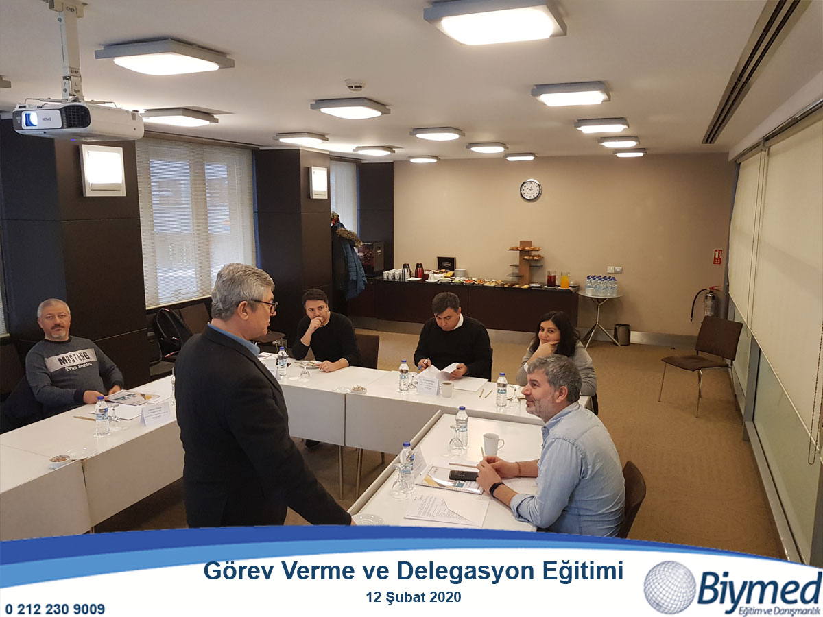 Görev Verme ve Delegasyon Eğitimi Fotoğrafları - Şubat 2020