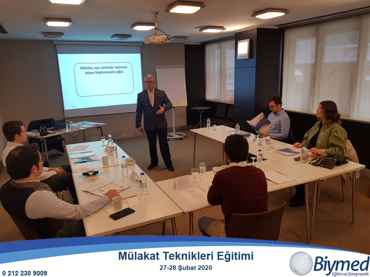 Yetkinlik Bazlı Mülakat Teknikleri Eğitimi Fotoğrafları - Şubat 2020