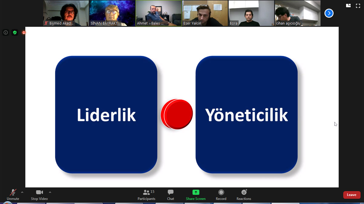Hedef Odaklı Yönetimi ve iletişim Eğitimi Fotoğrafları - Ağustos 2020