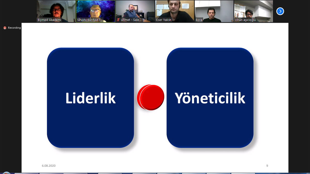 Hedef Odaklı Yönetimi ve iletişim Eğitimi Fotoğrafları - Ağustos 2020