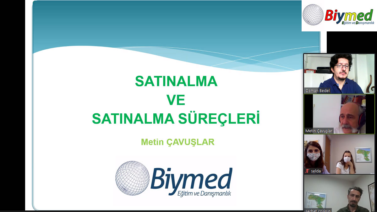 Online Satınalma Yönetimi Eğitimi Fotoğrafları - Eylül 2020