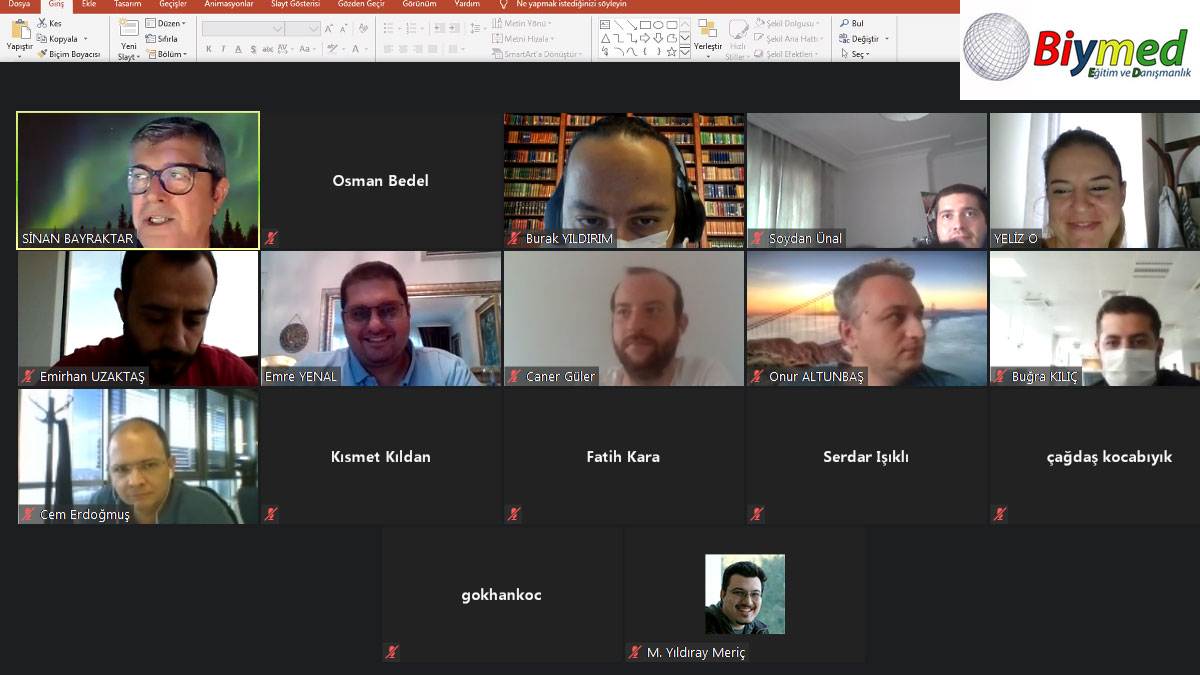 Online Canlı Yayın Yöneticilik ve Liderlik Eğitimi Fotoğrafları - Eylül 2020