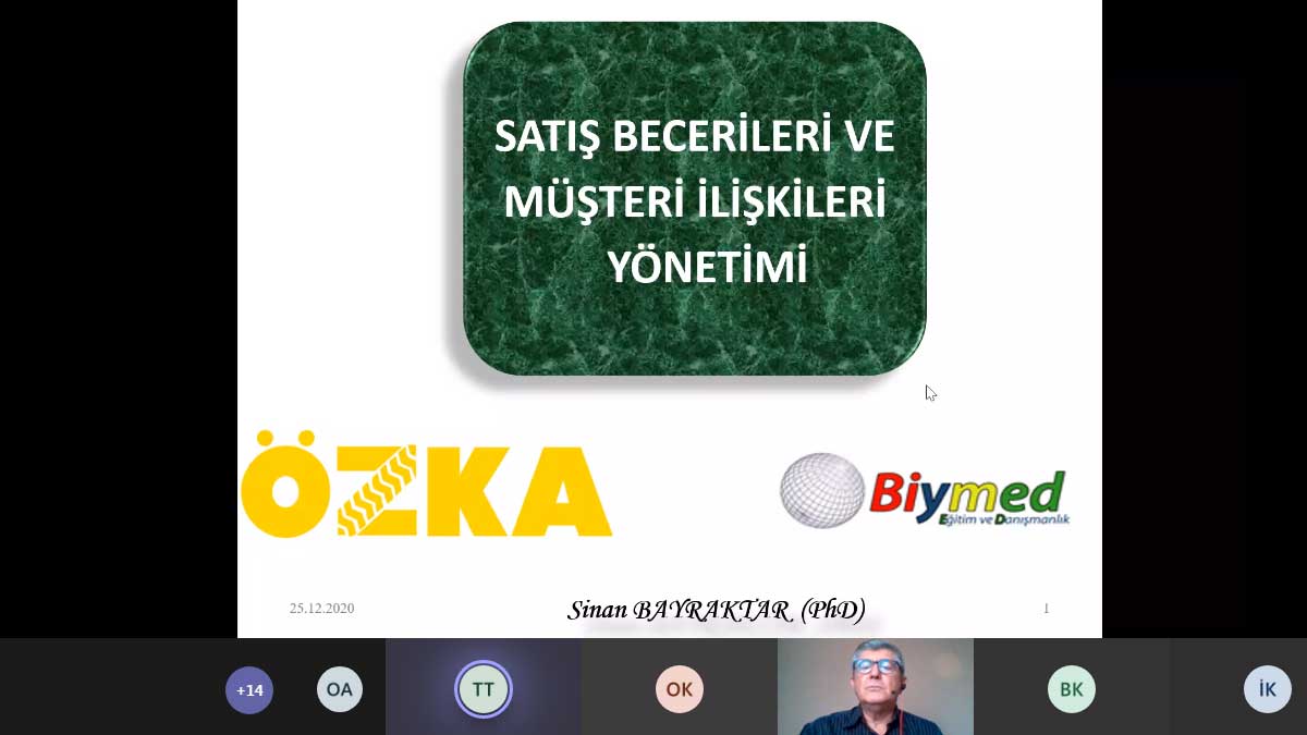 Satış ve Pazarlama Teknikleri Eğitimi Fotoğrafları - Aralık 2020