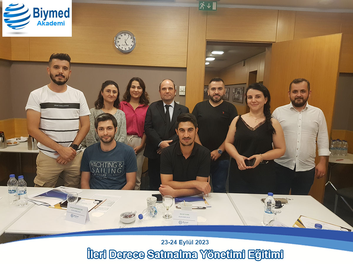 İleri Derece Satınalma Yönetimi Eğitimi Fotoğrafları - Eylül 2023