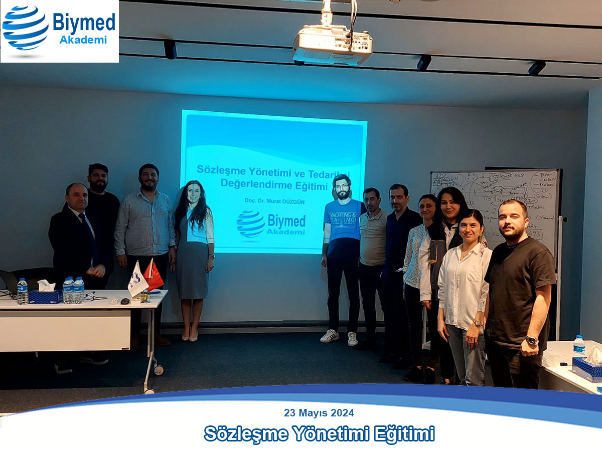 Sözleşme Yönetimi Eğitim Fotoğrafları - Mayıs 2024